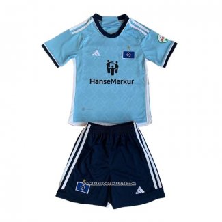 Hamburger Away Shirt Kid 23/24