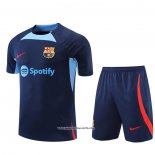 Tracksuit Barcelona Short Sleeve 22/23 Blue - Shorts