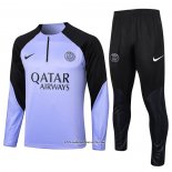 Sweatshirt Tracksuit Paris Saint-Germain Kid 23/24 Violet Claro