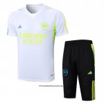 Tracksuit Arsenal Short Sleeve 23/24 White - Shorts
