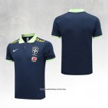 Brazil Shirt Polo 23/24 Blue