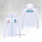 Chaqueta con Capucha del Napoli 22/23 White