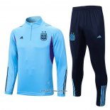 Sweatshirt Tracksuit Argentina 22/23 Light Blue