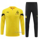 Sweatshirt Tracksuit Borussia Dortmund 22/23 Yellow