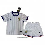 France Away Shirt Kid 2024