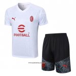 Tracksuit AC Milan Short Sleeve 23/24 White - Shorts