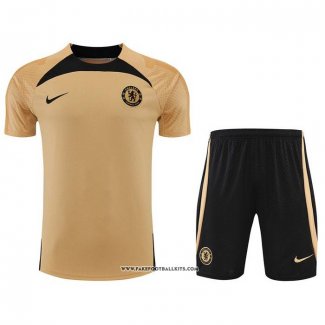 Tracksuit Chelsea Short Sleeve 22/23 Gold - Shorts