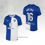 Atletico Madrid Player Molina Away Shirt 23/24