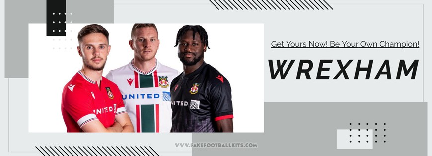 Wrexham kit 2023 2024